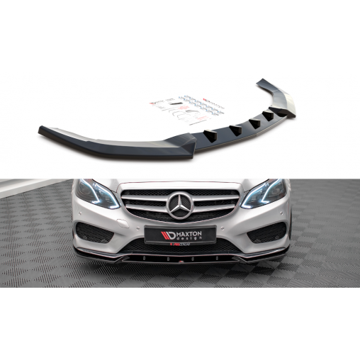 MAXTON Lame Du Pare-Chocs Avant V.2 Mercedes-Benz E AMG-Line Sedan W212 Facelift MAXTON Lame Du Pare-Chocs Avant V.2 Mercedes-Benz E AMG-Line Sedan W212 Facelift