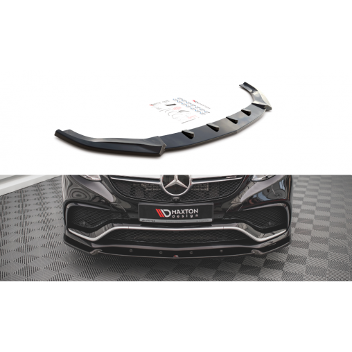MAXTON Lame Du Pare-Chocs Avant V.1 Mercedes-Benz GLE Coupe 63AMG C292 MAXTON Lame Du Pare-Chocs Avant V.1 Mercedes-Benz GLE Coupe 63AMG C292
