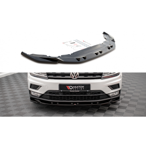 MAXTON Lame Du Pare-Chocs Avant Volkswagen Tiguan Mk2 MAXTON Lame Du Pare-Chocs Avant Volkswagen Tiguan Mk2