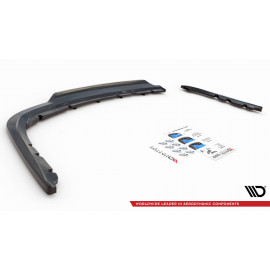 MAXTON Central Arriere Splitter (avec une barre verticale) BMW 3 Sedan E90 MAXTON Central Arriere Splitter (avec une barre verticale) BMW 3 Sedan E90