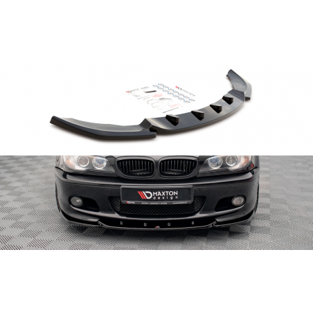 MAXTON Lame Du Pare-Chocs Avant V.2 BMW 3 Coupe M-Pack E46