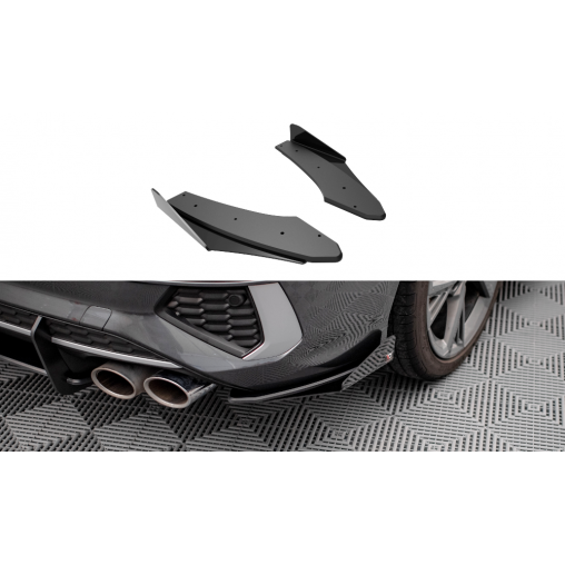 MAXTON Street Pro Lame Du Pare Chocs Arriere + Flaps Audi S3 Sedan 8Y MAXTON Street Pro Lame Du Pare Chocs Arriere + Flaps Audi S3 Sedan 8Y