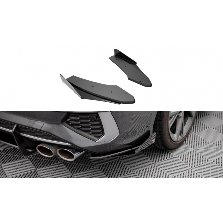 MAXTON Street Pro Lame Du Pare Chocs Arriere + Flaps Audi S3 Sedan 8Y
