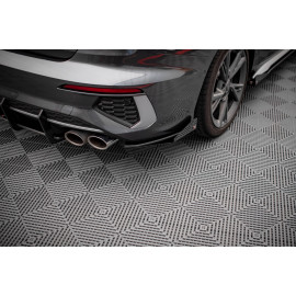 MAXTON Street Pro Lame Du Pare Chocs Arriere + Flaps Audi S3 Sedan 8Y MAXTON Street Pro Lame Du Pare Chocs Arriere + Flaps Audi S3 Sedan 8Y