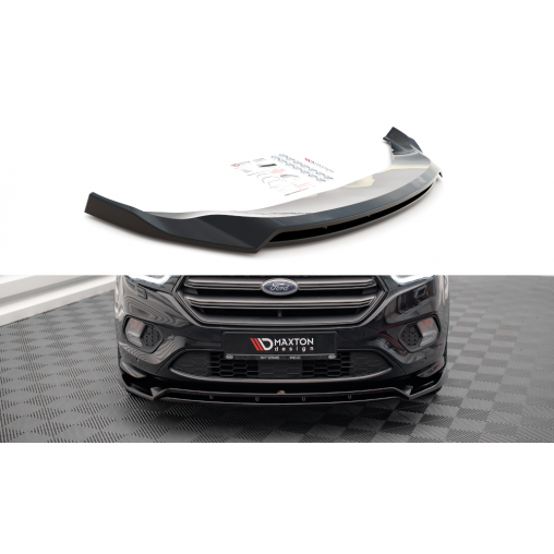 MAXTON Lame Du Pare-Chocs Avant V.1 Ford Escape ST-Line Mk3 MAXTON Lame Du Pare-Chocs Avant V.1 Ford Escape ST-Line Mk3