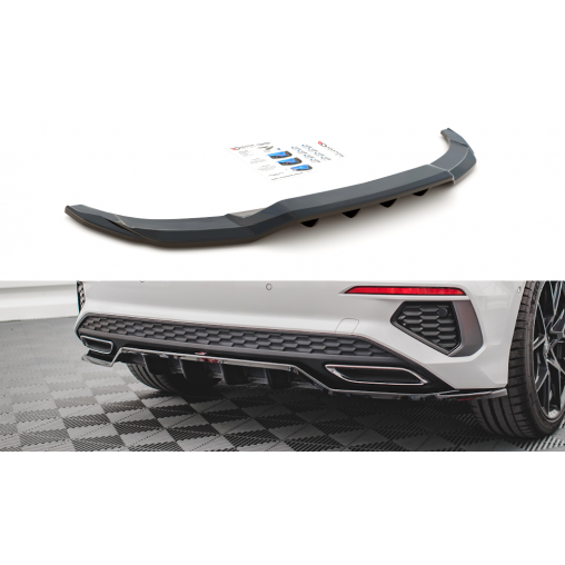 MAXTON Central Arriere Splitter (avec une barre verticale) Audi A3 S-Line Sportback 8Y MAXTON Central Arriere Splitter (avec une barre verticale) Audi A3 S-Line Sportback 8Y