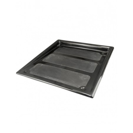 Plancher Pilote Noir GRP OBP 405x440mm