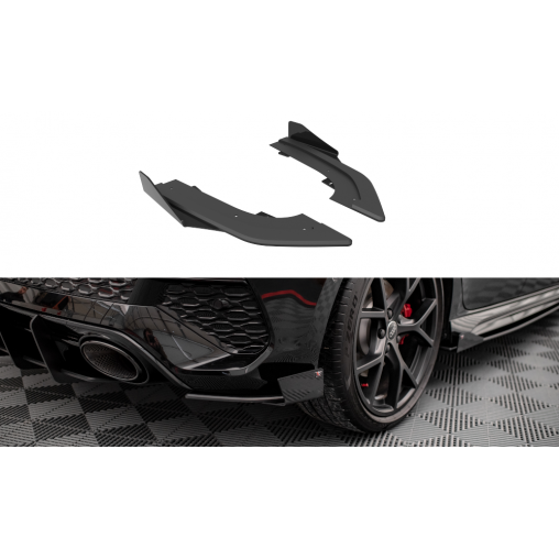 MAXTON Street Pro Lame Du Pare Chocs Arriere + Flaps Audi RS3 Sportback 8Y MAXTON Street Pro Lame Du Pare Chocs Arriere + Flaps Audi RS3 Sportback 8Y