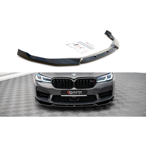 MAXTON Lame Du Pare-Chocs Avant V.1 BMW M5 F90 Facelift MAXTON Lame Du Pare-Chocs Avant V.1 BMW M5 F90 Facelift