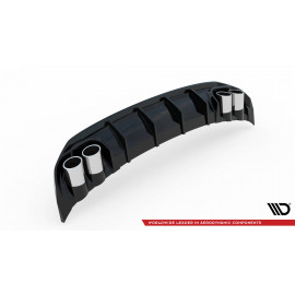 MAXTON Rajout Du Pare-Chocs Arriere + Faux Pot D'échappement Audi A3 S-Line Sportback 8Y MAXTON Rajout Du Pare-Chocs Arriere + Faux Pot D'échappement Audi A3 S-Line Sportback 8Y