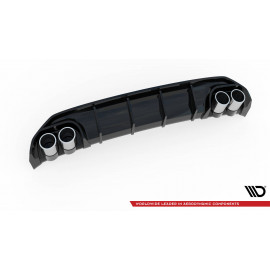 MAXTON Rajout Du Pare-Chocs Arriere + Faux Pot D'échappement Audi A3 S-Line Sportback 8Y MAXTON Rajout Du Pare-Chocs Arriere + Faux Pot D'échappement Audi A3 S-Line Sportback 8Y