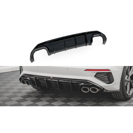 MAXTON Diffuseur Arrière Complet Audi S3 Sportback 8Y MAXTON Diffuseur Arrière Complet Audi S3 Sportback 8Y