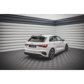 MAXTON Lames De Pare-Chocs Arrière Latérales V.1 Audi S3 Sportback 8Y MAXTON Lames De Pare-Chocs Arrière Latérales V.1 Audi S3 Sportback 8Y