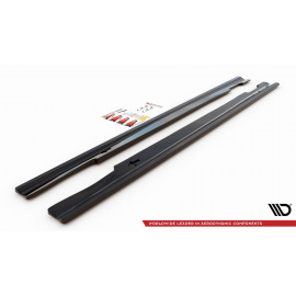 MAXTON Rajouts Des Bas De Caisse Mercedes-Benz E63 AMG / AMG-Line Sedan W212 Facelift