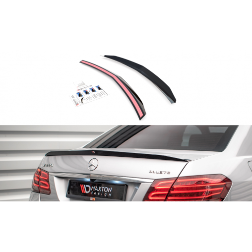 MAXTON Spoiler Cap Mercedes-Benz E63 AMG / AMG-Line Sedan W212 Facelift