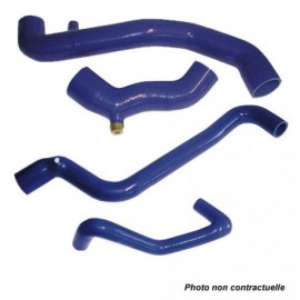 Kit Durites d'Eau Samco Citroën Saxo VTS Bleu (2 pièces)