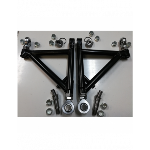 Kit de triangle avant réglable avec rotules Uniball pour Peugeot 309 - Réplique Gr.A Kit de triangle avant réglable avec rotules Uniball pour Peugeot 309 - Réplique Gr.A