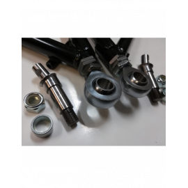 Kit de triangle avant réglable avec rotules Uniball pour Peugeot 309 - Réplique Gr.A Kit de triangle avant réglable avec rotules Uniball pour Peugeot 309 - Réplique Gr.A