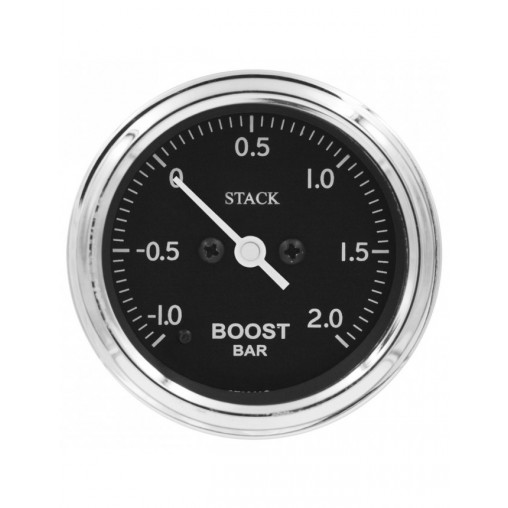 Manomètre Stack Classic 52mm pression turbo -1/+2bar électrique