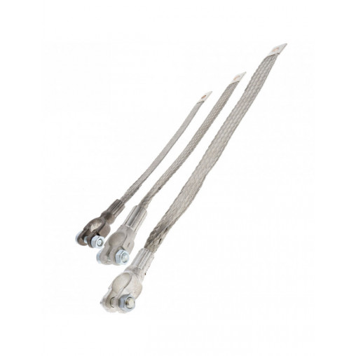 Tresse de Masse + Cosse 16mm² - Longueur 400mm