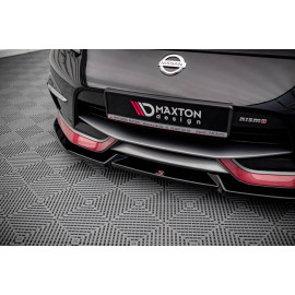 MAXTON Lame Du Pare-Chocs Avant V.2 Nissan 370Z Nismo Facelift MAXTON Lame Du Pare-Chocs Avant V.2 Nissan 370Z Nismo Facelift