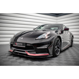 MAXTON Lame Du Pare-Chocs Avant V.2 Nissan 370Z Nismo Facelift MAXTON Lame Du Pare-Chocs Avant V.2 Nissan 370Z Nismo Facelift