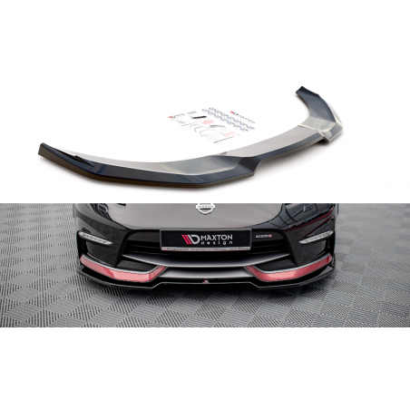 MAXTON Lame Du Pare-Chocs Avant V.3 Nissan 370Z Nismo Facelift