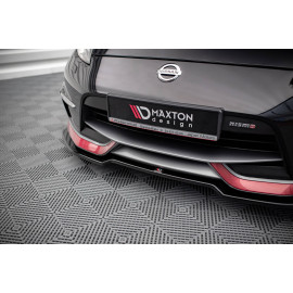 MAXTON Lame Du Pare-Chocs Avant V.3 Nissan 370Z Nismo Facelift MAXTON Lame Du Pare-Chocs Avant V.3 Nissan 370Z Nismo Facelift