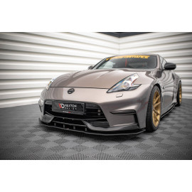 MAXTON Street Pro Lame Du Pare-Chocs Avant Nissan 370Z Nismo Facelift MAXTON Street Pro Lame Du Pare-Chocs Avant Nissan 370Z Nismo Facelift