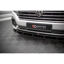 MAXTON Lame Du Pare-Chocs Avant Volkswagen Touareg R-Line Mk3 MAXTON Lame Du Pare-Chocs Avant Volkswagen Touareg R-Line Mk3