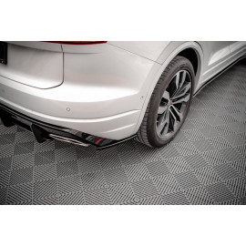 MAXTON Lames De Pare-Chocs Arrière Latérales Volkswagen Touareg R-line Mk3