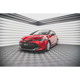 MAXTON Lame Du Pare-Chocs Avant + Ailerons V.1 Toyota Corolla GR Sport Hatchback XII MAXTON Lame Du Pare-Chocs Avant + Ailerons V.1 Toyota Corolla GR Sport Hatchback XII