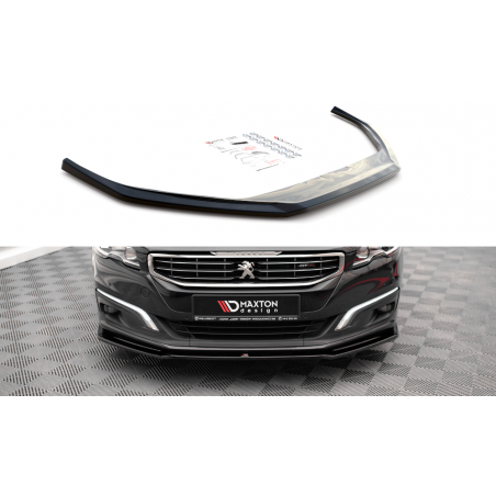 MAXTON Lame Du Pare-Chocs Avant V.2 Peugeot 508 GT Mk1 Facelift