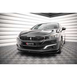 MAXTON Lame Du Pare-Chocs Avant V.2 Peugeot 508 GT Mk1 Facelift MAXTON Lame Du Pare-Chocs Avant V.2 Peugeot 508 GT Mk1 Facelift