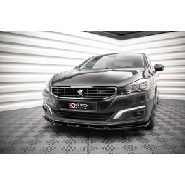 MAXTON Lame Du Pare-Chocs Avant V.1 Peugeot 508 GT Mk1 Facelift MAXTON Lame Du Pare-Chocs Avant V.1 Peugeot 508 GT Mk1 Facelift