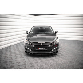 MAXTON Lame Du Pare-Chocs Avant V.1 Peugeot 508 GT Mk1 Facelift MAXTON Lame Du Pare-Chocs Avant V.1 Peugeot 508 GT Mk1 Facelift