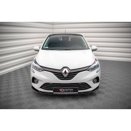 MAXTON Lame Du Pare-Chocs Avant V.1 Renault Clio Mk5 MAXTON Lame Du Pare-Chocs Avant V.1 Renault Clio Mk5
