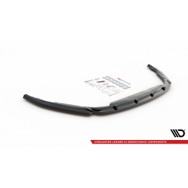 MAXTON Lame Du Pare-Chocs Avant V.1 Renault Clio Mk5 MAXTON Lame Du Pare-Chocs Avant V.1 Renault Clio Mk5