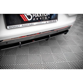 MAXTON Street Pro Central Diffuseur Arriere Renault Clio Mk5 MAXTON Street Pro Central Diffuseur Arriere Renault Clio Mk5