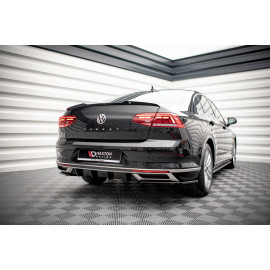 MAXTON Lames De Pare-Chocs Arrière Latérales Volkswagen Passat B8 Facelift MAXTON Lames De Pare-Chocs Arrière Latérales Volkswagen Passat B8 Facelift