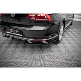 MAXTON Lames De Pare-Chocs Arrière Latérales Volkswagen Passat B8 Facelift MAXTON Lames De Pare-Chocs Arrière Latérales Volkswagen Passat B8 Facelift