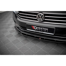 MAXTON Lame Du Pare-Chocs Avant V.1 Volkswagen Passat B8 Facelift MAXTON Lame Du Pare-Chocs Avant V.1 Volkswagen Passat B8 Facelift