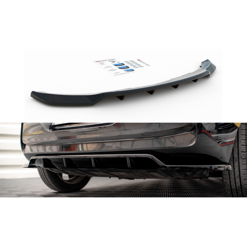 MAXTON Central Arriere Splitter (avec une barre verticale) BMW i3 Mk1 Facelift MAXTON Central Arriere Splitter (avec une barre verticale) BMW i3 Mk1 Facelift