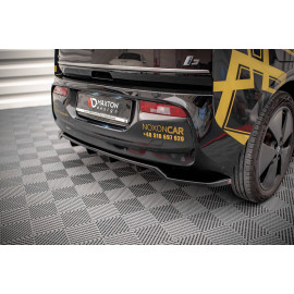 MAXTON Central Arriere Splitter (avec une barre verticale) BMW i3 Mk1 Facelift MAXTON Central Arriere Splitter (avec une barre verticale) BMW i3 Mk1 Facelift
