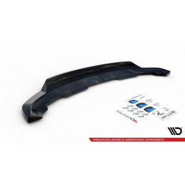 MAXTON Central Arriere Splitter (avec une barre verticale) BMW i3 Mk1 Facelift MAXTON Central Arriere Splitter (avec une barre verticale) BMW i3 Mk1 Facelift