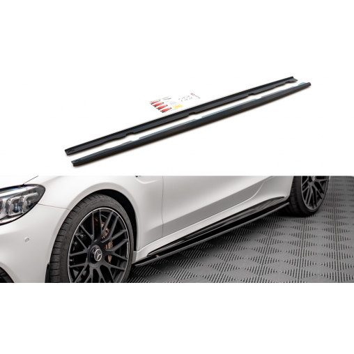 MAXTON Rajouts Des Bas De Caisse V.1 Mercedes-AMG C 63AMG Coupe C205 Facelift