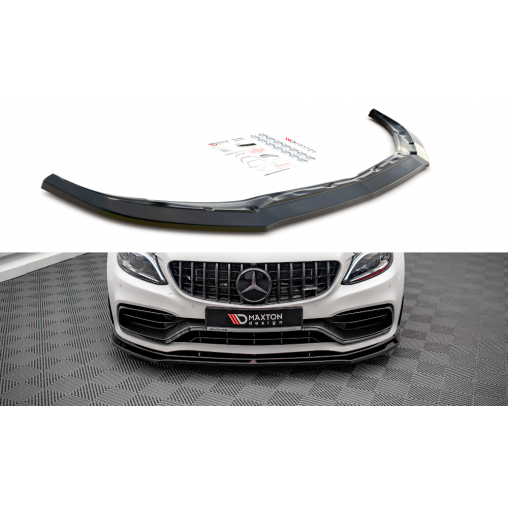 MAXTON Lame Du Pare-Chocs Avant V.3 Mercedes-AMG C63 Coupe C205 Facelift MAXTON Lame Du Pare-Chocs Avant V.3 Mercedes-AMG C63 Coupe C205 Facelift
