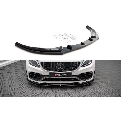 MAXTON Lame Du Pare-Chocs Avant V.1 Mercedes-AMG C63 Coupe C205 Facelift MAXTON Lame Du Pare-Chocs Avant V.1 Mercedes-AMG C63 Coupe C205 Facelift