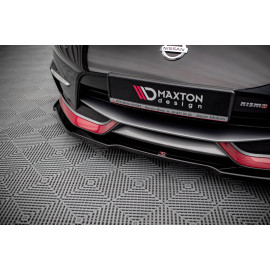 MAXTON Lame Du Pare-Chocs Avant V.1 Nissan 370Z Nismo Facelift MAXTON Lame Du Pare-Chocs Avant V.1 Nissan 370Z Nismo Facelift