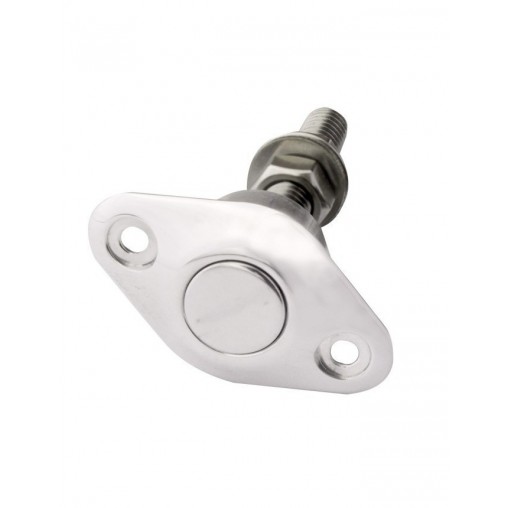 Push clip Z 1.06" aluminium poli Push clip Z 1.06" aluminium poli